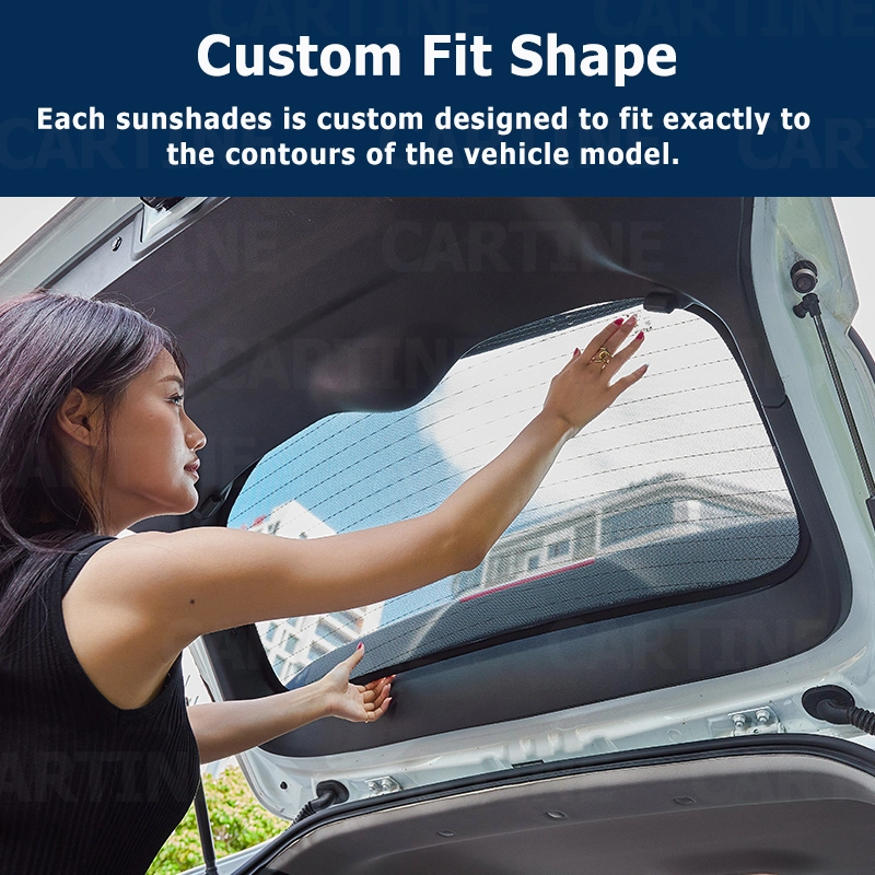 Custom Fit Magnetic Car Sunshade 4PCS Side Sunshades